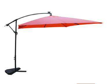 Parasol-déporté à led intégrées Parasol-déporté à led intégrées