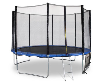 Trampoline avec filet protection 