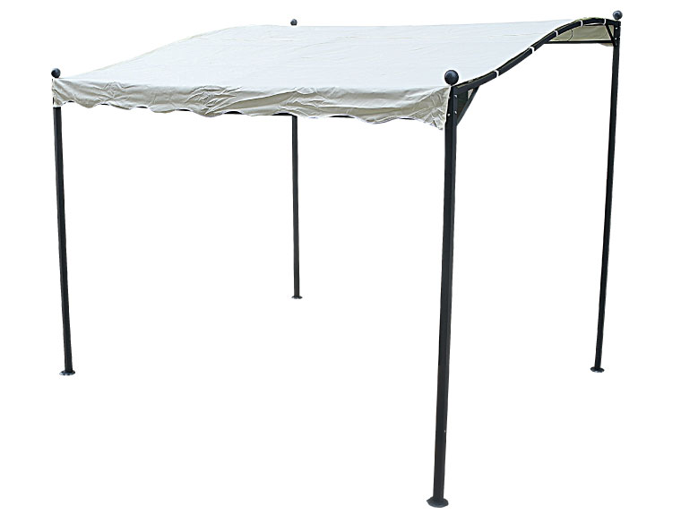 Abri gazebo acier v2