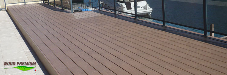 Bois composite WOOD PREMIUM pour plages piscine et terrasses