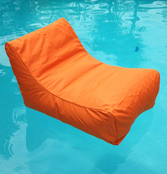 Fauteuil flottant pour piscine KIWI coloris orange