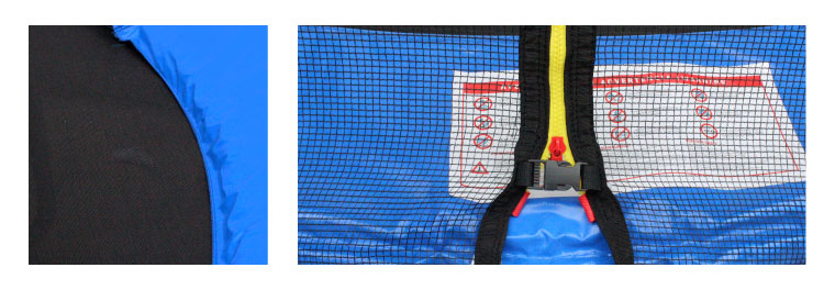 Trampoline filet protection grand modele